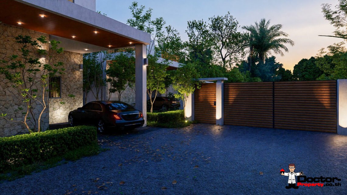 New 4 Bedroom Pool Villa with Sea View in Lamai, Koh Samui – For Sale